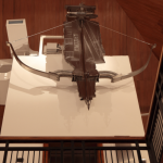 Refitted aircraft carrier, the stainless steel，400 x 400 x 80cm, 2007