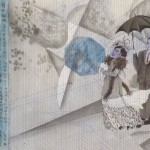 没有看过大海的人，中国墨水，矿物颜料，铅笔，丙烯 ，360 x 33cm, 2010