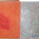 肖像练习寂寞栏杆泪满枝, 洗妆犹带旧风姿, 闭门夜雨空愁思,不似金波欲暗时 丙烯色,矿物色, 铅笔, 数码打印, A4 打印纸, 宣纸 68 x 33cm 2011