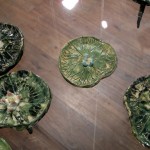 阴影数字，陶瓷有和机玻璃， 2010 