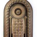 Bai Yiluo, "Center No.1", wooden board, 164 x  120 x 7cm, 2013