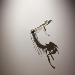 Greedy, aluminum plate, stainless steel，450 x 250 x 200 cm, 2011