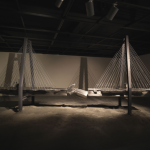 Bridge, stainless steel, 800 x 160 x 360 cm, 2006