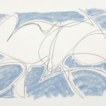 George Moore, Untitled (Landscape), charcoal and pastel on Canson paper, 2009