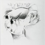 George Moore, Untitled, charcol on Canson paper, 80 x 74cm, 2009