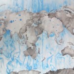 时差 纸上水彩, 2011