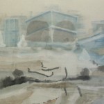 Chai yiming, Untitled, ink and watercolor on xuan paper, 70 x 100cm, 2010