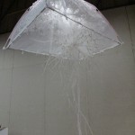 Ji Wenyu and Zhu Weibing, No One in the Garden of Eden, mixed media，310 x 126 x 87cm，2010