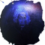 Theory of Relativity and Buddhist Time, oil on canvas, 73 X 93 CM, 2012