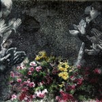 Li Haifeng, "Waiting for Godot," pen and watercolor, 153 x 230cm, 2011