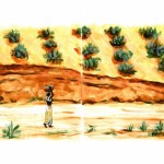 张灏，"帽子戏法"， 艺术家书内页，28.6 x 24.3 x 2.3 cm，150页，2013