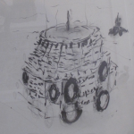 Karin van Dam, “无题” ，素描