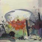 “呼吸, “ 油画, 70 x 70cm, 2012 