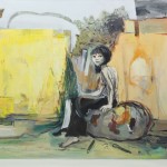 “无人知晓你所处的位置,” 油画, 150 x 120, 2012