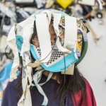 Girolamo Marri, "THE MYSTERIOUS MASTER, HIS DISQUISITIONS, HIS INDISCIPLINED DISCIPLES AND THEIR DELUSIONAL DIZZY MISSION,"performance and installation, found objects, duct tape, 2013-6