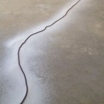 Ouyang Wendong, "De-materialized Sculpture,"installation, sand, Chinese eaglewood, aluminium, frankincense, benzoin, dimensions variable, 2013