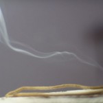 Ouyang Wendong, "De-materialized Sculpture,"installation, sand, Chinese eaglewood, aluminium, frankincense, benzoin, dimensions variable, 2013