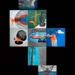 郑文昕,“黑洞,” 油画和丙烯, 60 x 60cm, 2011