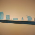 Tao Damin, Remains Window, installation, acrylic and water color, found objects, dimensions variable, 2014 Tao Damin, Remains Window, installation, acrylic and water color, found objects, dimensions variable, 2014