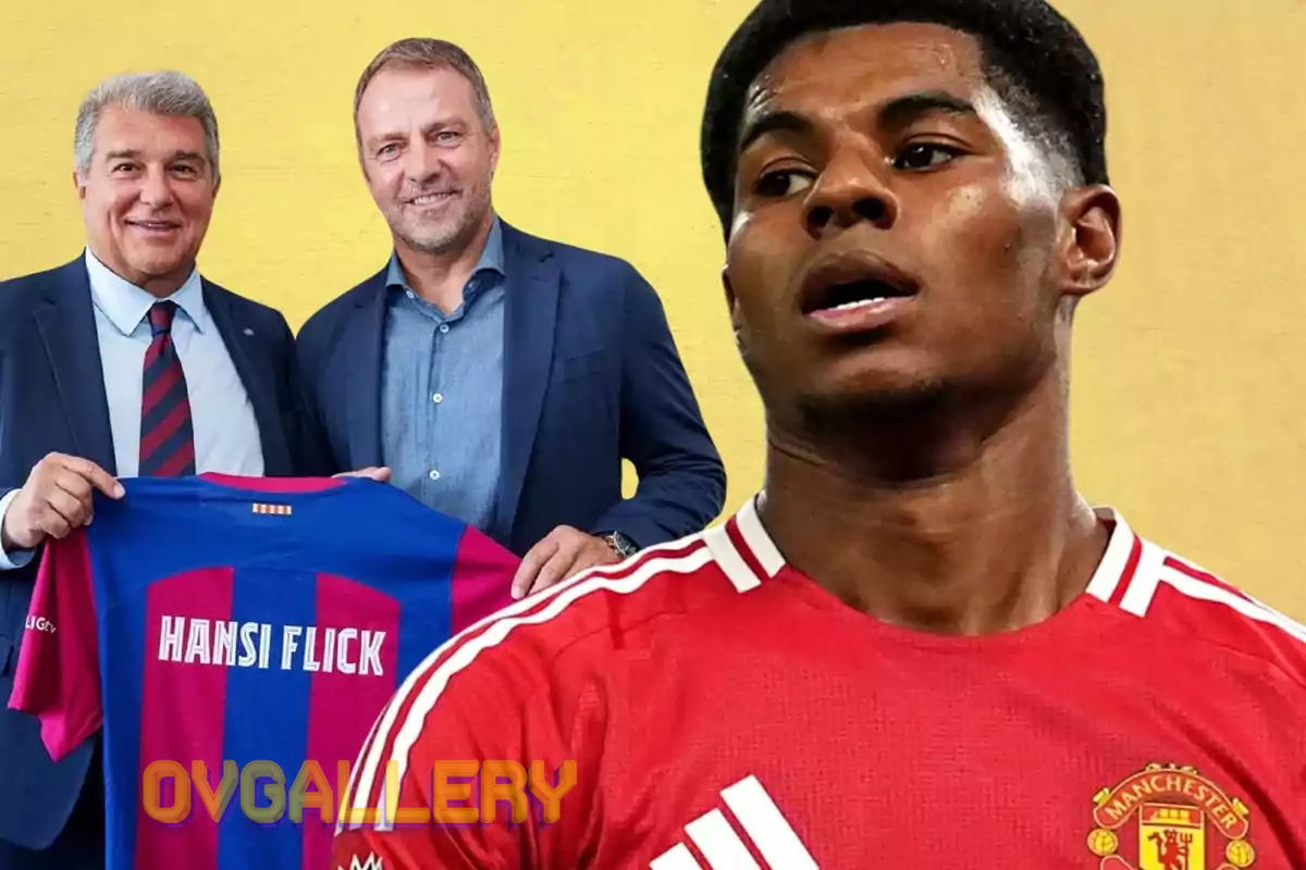 Marcus Rashford Dikaitkan dengan Barcelona, Hansi Flick Angkat Bicara